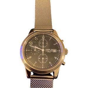 Men’s Hamlin Ultra Thin Steel Watch